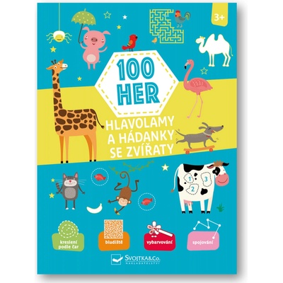 100 her, Hlavolamy a hádanky se zvířaty 3+