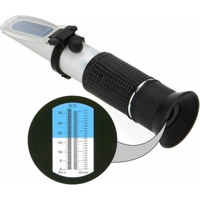 Refraktometr pro měření pivní mladiny / pivovarský cukroměr AT 32 SIXTOL | Zboží Auto