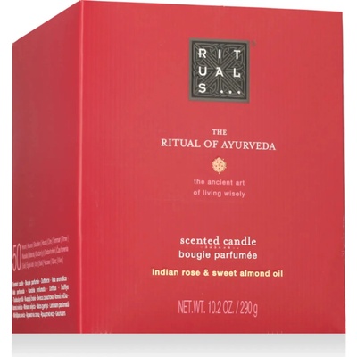 Rituals The Ritual of Ayurveda Scented Candle Indian Rose & Sweet Almond Oil 290 g