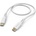 Hama Кабел за зареждане "Flexible", USB-C - USB-C, 1.5 м, силиконов, бял (HAMA-201577)