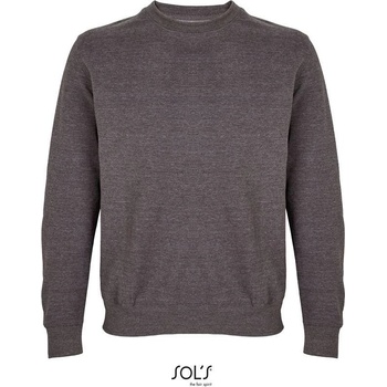 Sol's Columbia Unisex mikina sivá ch. mel.