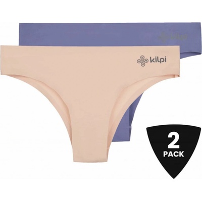 Kilpi Women's panties 2 pack NELIA W DARK BLUE LIGHT PINK
