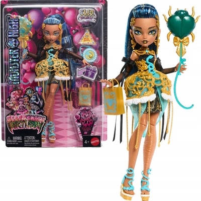 Monster High Strašidelné narodeniny Cleo de Nile 27 cm