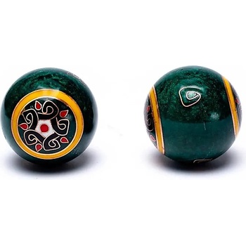 Authentic Baoding balls Čínske meditačné guličky Qi Xin Ylang 3,5 cm