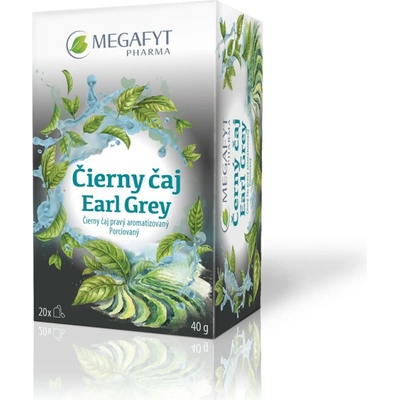 MEGA Černý čaj Earl Grey 20 x 2 g