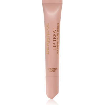 Dermacol Lip Treat хидратиращ блясък за устни цвят 2 Cinnamon Glaze (Vanilla & Cinnamon) 10ml