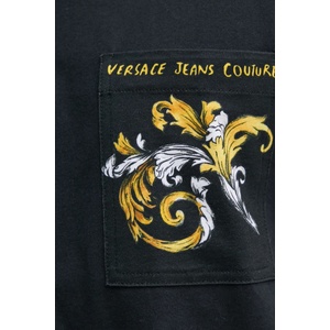 Versace Jeans Couture Памучна тениска (78GAH6RB.JS462)