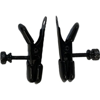 X Fun Щипки за зърна "sasco black" Регулируеми