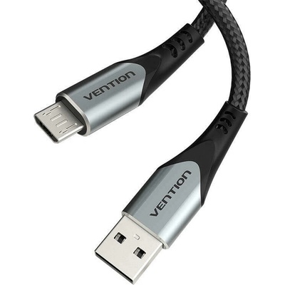 Vention COAHI USB 2.0 A na Micro-B 3A, 3m, sivý