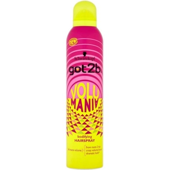 got2b Volumania lak na vlasy pro objem Dramatic Hold 4 (Bodifying Hairspray) 300 ml