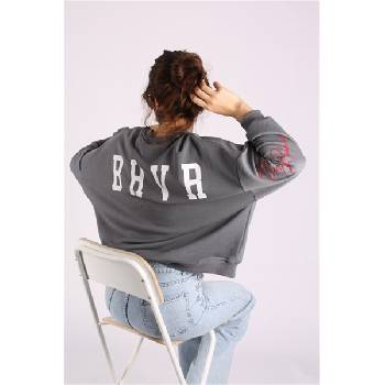 Madmext Дамски суитчър - Сив 307722 (307722_Сив)