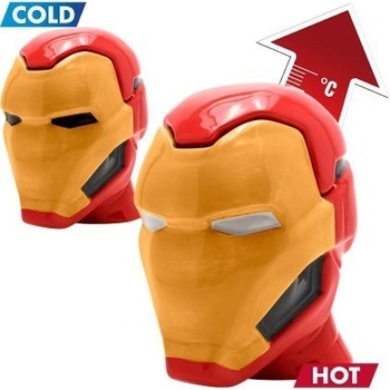 ABYstyle Hrnek Marvel 3D Iron Man měnící se 450 ml