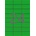 APLI Етикет, 70x37 mm, цветен, APLI, зелен, 480 етикета в опаковка 01594 (01594)