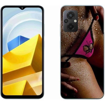 Pouzdro mmCase Gelové Xiaomi Poco M5 4G - sexy žena