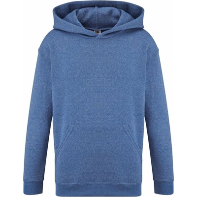F.O.L. Classic Kids Hooded Sweat retro heather royal