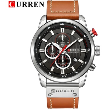 Curren Часовник curren - Кафяво / Сребристо kp3810 (3810)