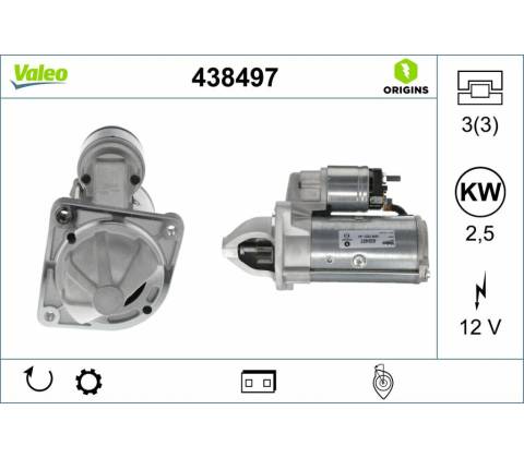Startér VALEO 438497