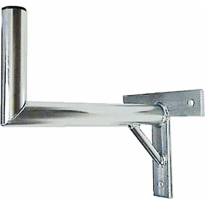Anténní držák 35cm na zeď se vzpěrou, trubka 42/2mm, výška 16cm