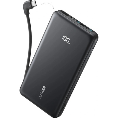 Powerbanka Anker Zolo 10000mAh, 22,5W s em USB-C černá