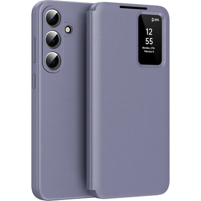 Techsuit Калъф за Samsung Galaxy S26 - SmartView Series - Techsuit - Лилав
