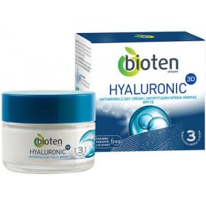 Bioten Cosmetics Hyaluronic 3D Дневен крем против бръчки 50мл