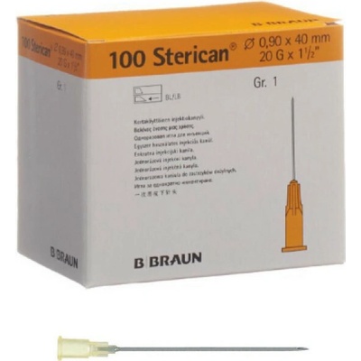 B.Braun Injekčná ihla BB STERICAN 100 ks 0,9 x 40 mm