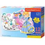 Castorland Puzzle 12 pcs. MAXI Princess Carriage