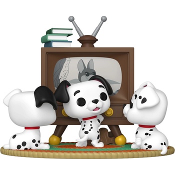 Funko Фигура Funko POP! Moment: 101 Dalmatians - Rolly, Patch, & Lucky with TV #1664 (108511)