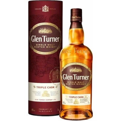 Glen Turner Triple Cask - малцово шотландско уиски 700ml