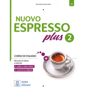 Nuovo Espresso Plus 2 podręcznik + ćwiczenia | Giovanna Rizzo, Maria Bali (ISBN: 9788861828469)