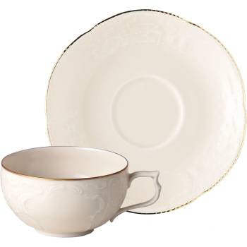 Rosenthal Чаша за чай Sanssouci Elf Gold с чинийка 230 мл (20480 608648 14642 + 20480 608648 14741)