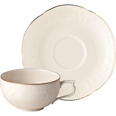 Rosenthal Чаша за чай Sanssouci Elf Gold с чинийка 230 мл (20480 608648 14642 + 20480 608648 14741)