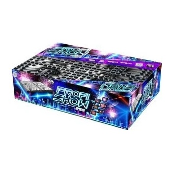 Sestavený ohňostroj Profi show 256 I V W FAN
