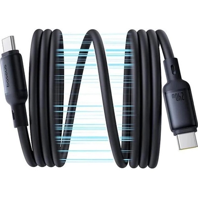 Baseus DATUSBC240W1MPIBASBK PicoGo Magnetic nabíjecí a datový kabel USB-C na USB-C 1m černý