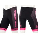 Crussis dámské elastické černá/růžová