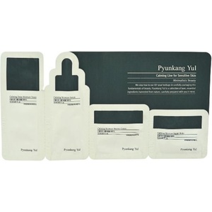 Pyunkang Yul Calming Line Sample Pouch (sample) - Комплект Проби за Грижа за Чувствителна Кожа 4x1.5мл (sample)