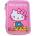 GIM Ученически пълен несесер gim hello kitty tie dye