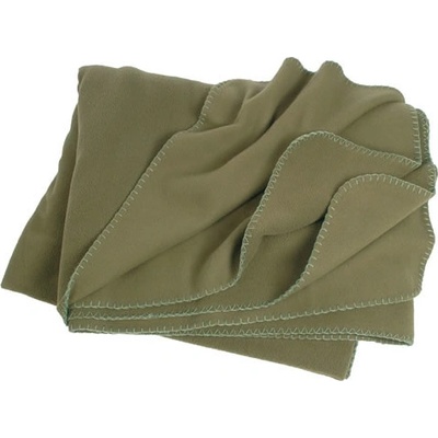 MIL-TEC deka POLY-FLEECE s obalem ZELENÁ 150x200