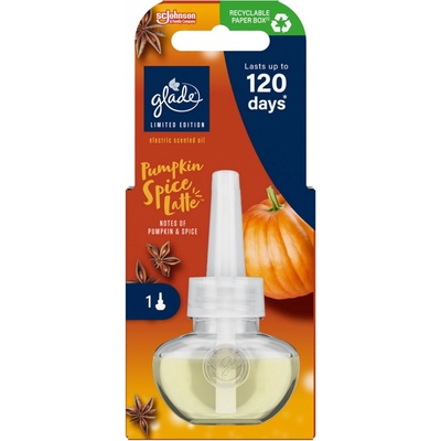 Glade Electric Pumpkin Spice Latte náplň 20 ml