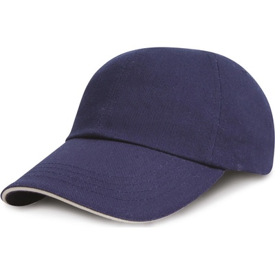 Result Headwear RC 024XP nízkoprofilová sandwich 6 panelová COT2824XP96399-navy/white Navy/bílá