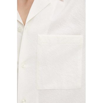 HUGO BOSS Риза hugo в бежово със стандартна кройка с класическа яка 50539690 (50539690)