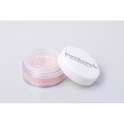 Pure&simple Minerální pudr/ Radiant Rose 3 g