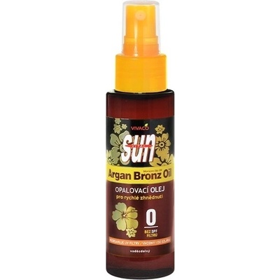 VIVACO Opaľovací olej s BIO arganovým olejom SPF 0 100 ml