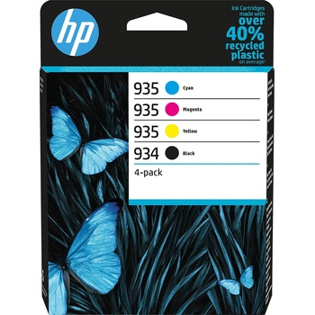 HP 934 originální inkoustová kazeta černá, azurová, purpurová, žlutá 6ZC72AE