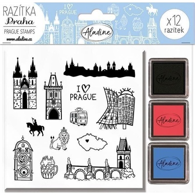 Stampo City Комплект печати Прага 12 бр (55379)