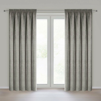 EUROFIRANY ZATEMŇOVACÍ ZÁVĚS NA PÁSCE NESKA 140X270 CM BÉŽOVÁ