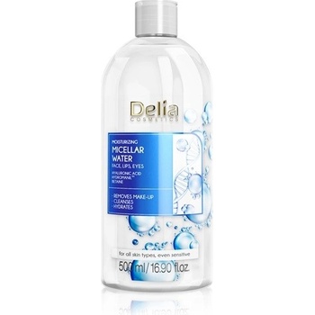 Delia Cosmetics Micellar Water Hyaluronic Acid hydratačná micelárna voda 500 ml