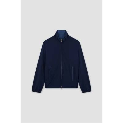 Paul and shark Яке PAUL AND SHARK Men's Reversible Weather-Resistant Softshell Jacket - Blue Dark Denim