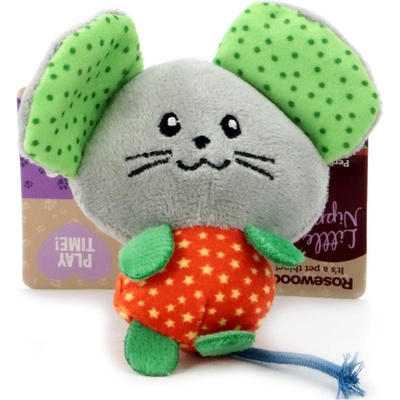 ROSEWOOD Hračka plyšová myška 10 cm