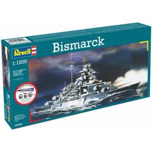 Revell Стартов комплект кораб 75802 - Бисмарк (1: 1200)